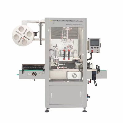 Sleeve Labeling Machine for Pet Plastic Glass Beverage Bottle Shrink Label Applicator