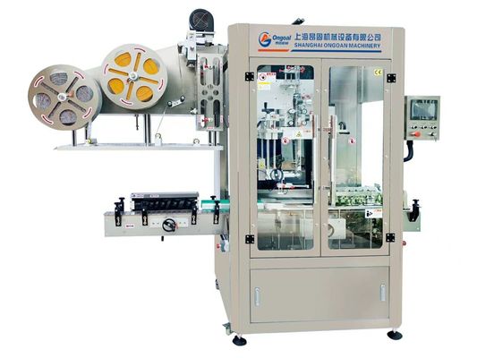 Automatic Shrink Sleeve Labelling Machine for Canned Fish Products