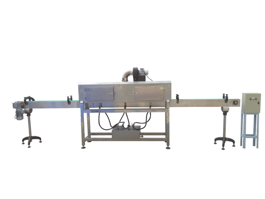 Steam Shrink Tunnel with Glass door for Sleeve Applicator Machinery