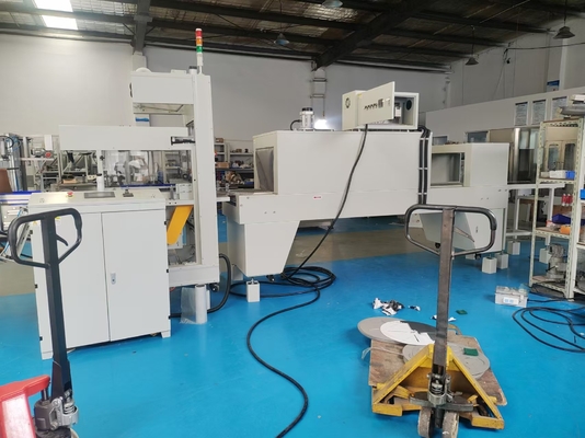 Automatic Water Pet Bottle PE Film Heat Tunnel Sleeve Wrap Shrink Machine with Automatic Membrane Film Sealer