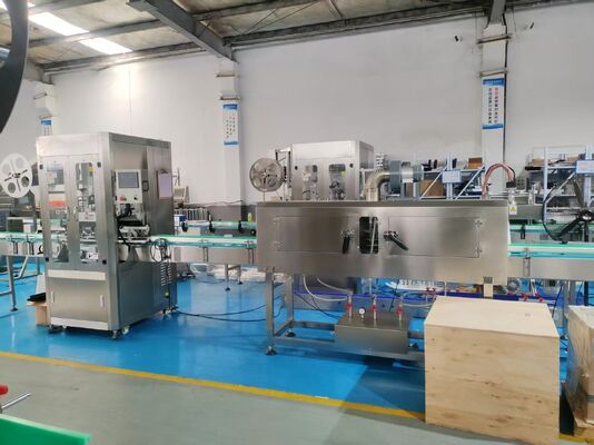 Automatic Round Square Bottle Shrink Sleeve Labeling Machine with CE Certification