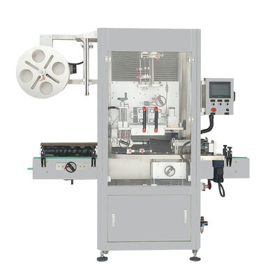 Factory Semi-Automatic Bottle Neck Sleeve Shrink Band Label Applicator Machine With Steam Tunnel