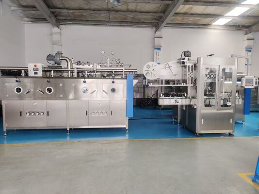 Dual Zone Steam Shrink Tunnel for Shrink Sleeves