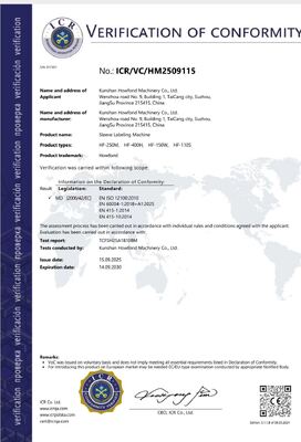 Automatic CE Approved Sleeve Labeling Machine Manufacturer