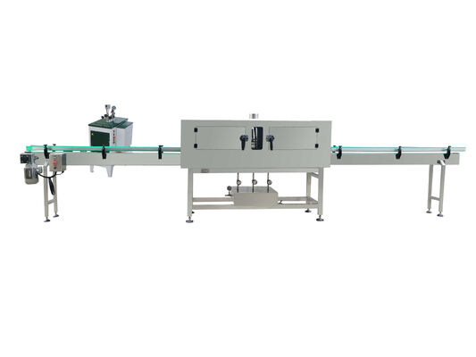 Home Use Desktop Sleeve Label Steam Shrink Tunnel Wrapping Machine