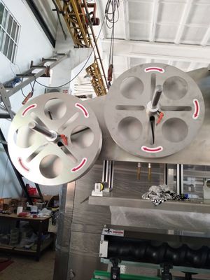 Shrink Sleeve Labeling Machine for Dual-chamber Cosmetic Bottles