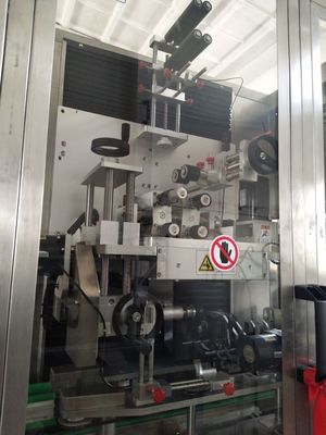 Shrink Sleeve Labeling Machine for Dual-chamber Cosmetic Bottles