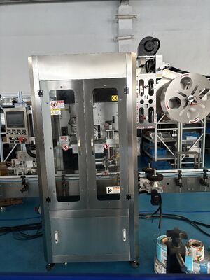PP & PS Empty Yogurt Cup Shrink Sleeve Applicator Machine with High Speed
