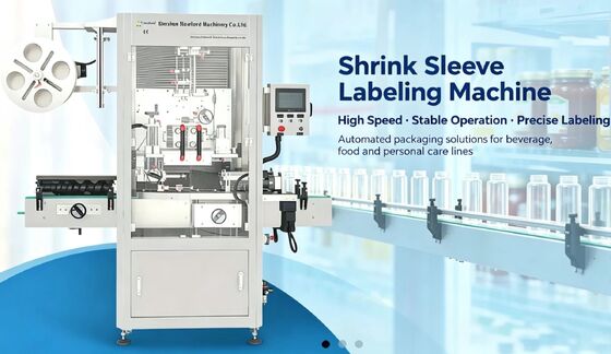  Customized High Accuracy Shrink Sleeve Labeling Machine for Edible Oil