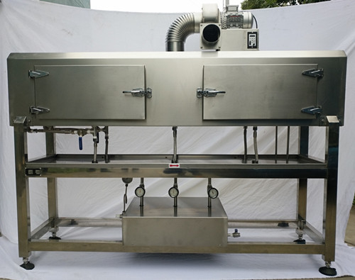HF-1500M Heat steam tunnels work with PVC, PETG and OPS films