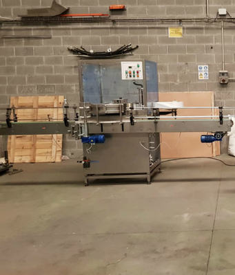 YE 4000 low speed hot melt glue labeling machine with speed 2000-4000bph