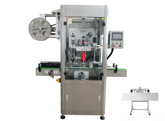 HF-250M Sleeve Labeler for plastic and glass bottle cap/ neck/full body /bottom shrinking