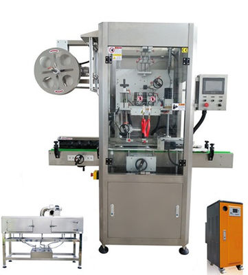 High Speed Shrink Sleeve Applicator with Steam Heating Tunnel