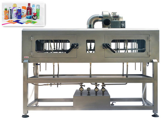 Food Grade Steam Shrink Tunnel for Juice and Drink Bottles