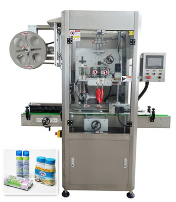 HF-250M Shrink Sleeve Labeling Machine for 2 Bottles Together