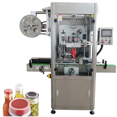 HF-250M Sleeves Labels Inserting Machine for Bottles with Sleeves and Different Sizes