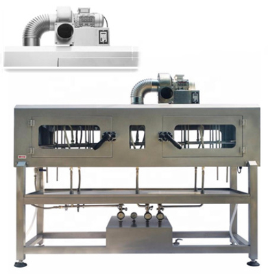 shrink lable steam tunnel with conveyor and steam generator for big bottle label shrinking