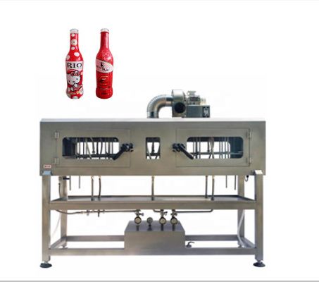 hand label applicator for flat/round glass and plastic bottle