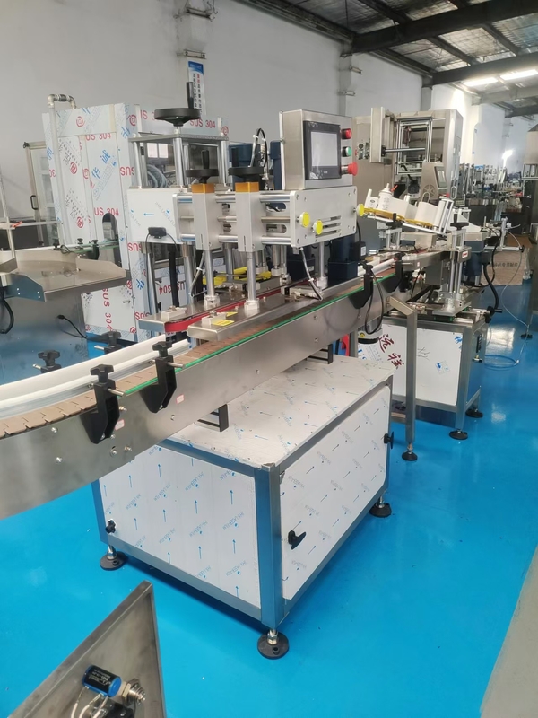 High-Speed Servo Motor Capping Machine for Cosmetic Bottle Cap Screwing and Rubbing for Spray Bottle