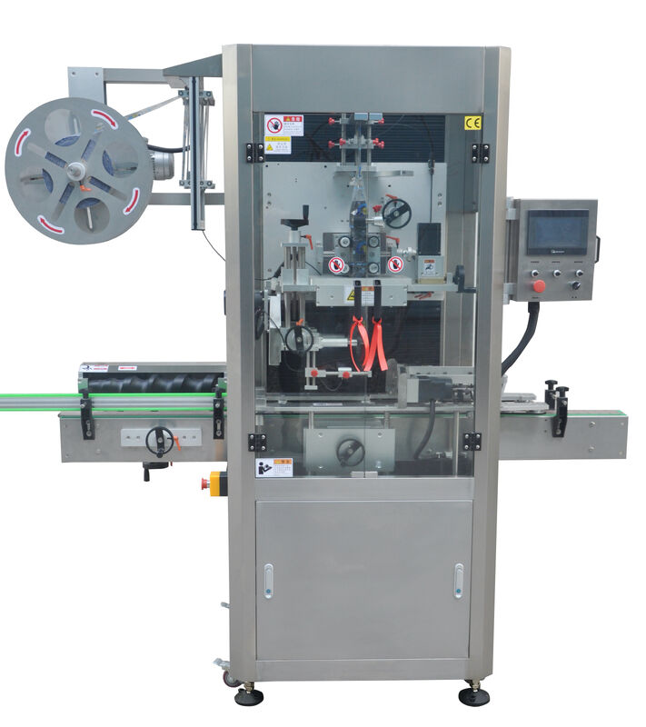 Automatic Shrink Sleeve Label Applicator PVC Label Shrink Sleeve Labeling Machine with Steam Shrink Tunnel for Bottles