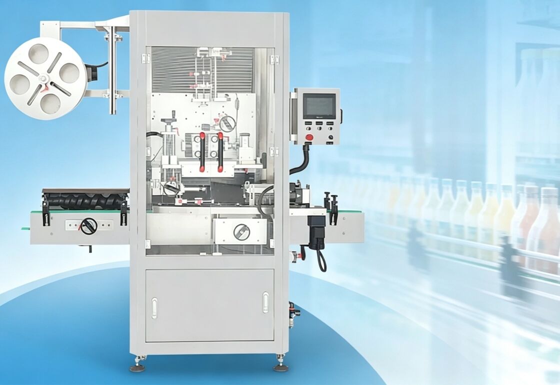 High Speed PVC OPS PETG Shrink Sleeve Labeling Machine for Beverage Mineral Water